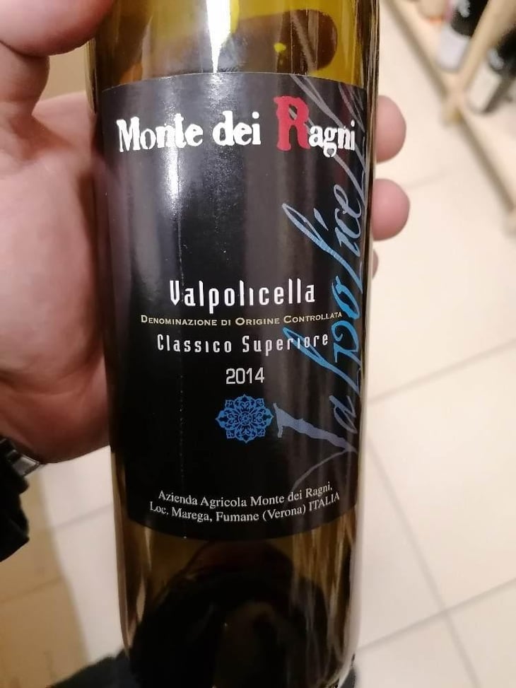 Valpolicella Classico Superiore - Azienda Agricola Monte dei Ragni - Zeno Zignoli 