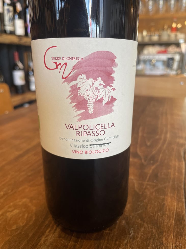 valpolicella ripasso - Terre di Gnirega - Francesco Aldrighetti 