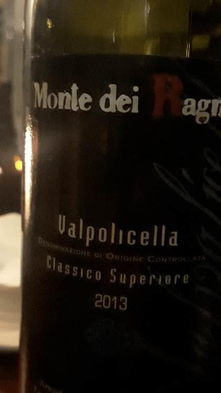 Valpolicella Ripasso - Azienda Agricola Monte dei Ragni - Zeno Zignoli 