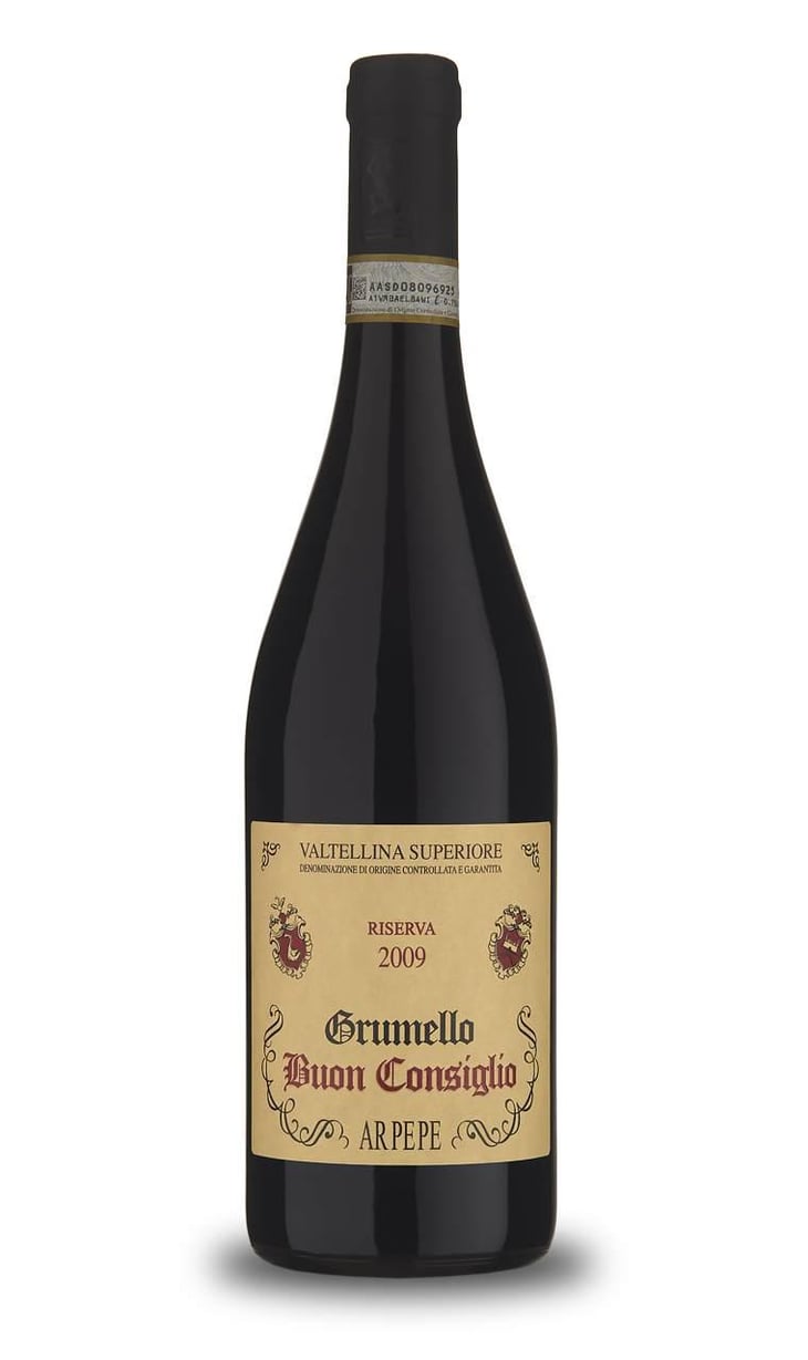 Valtellina Superiore Grumello Riserva Buon Consiglio - Arpepe - Arturo, Guido, Isabella & Emanuele Pelizzatti Perego -2009