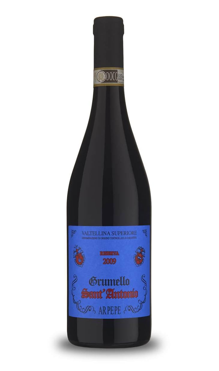 Valtellina Superiore Grumello Riserva Sant´Antonio - Arpepe - Arturo, Guido, Isabella & Emanuele Pelizzatti Perego -2009