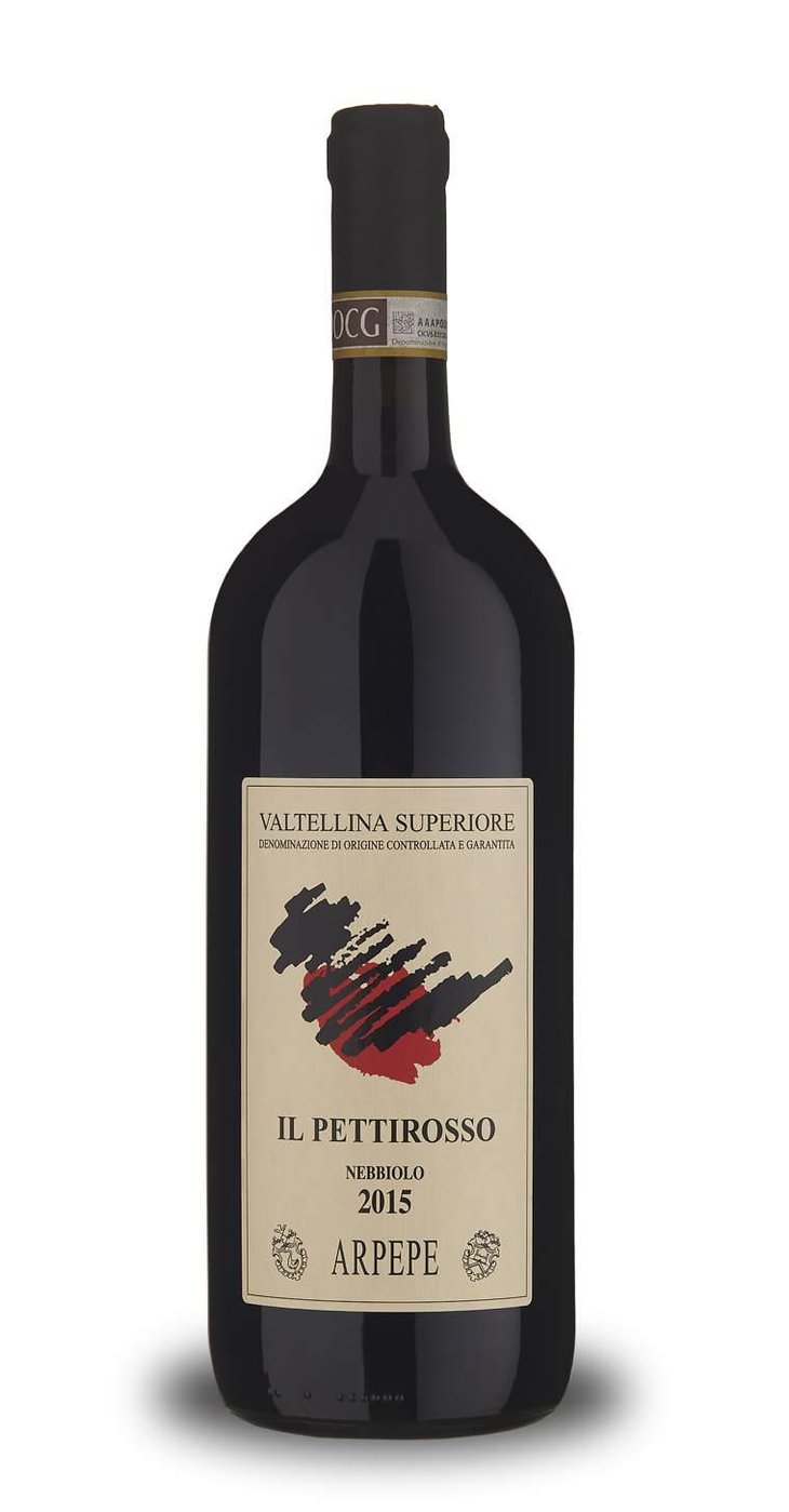 Valtellina Superiore Il Pettirosso 3L - Arpepe - Arturo, Guido, Isabella & Emanuele Pelizzatti Perego -2015