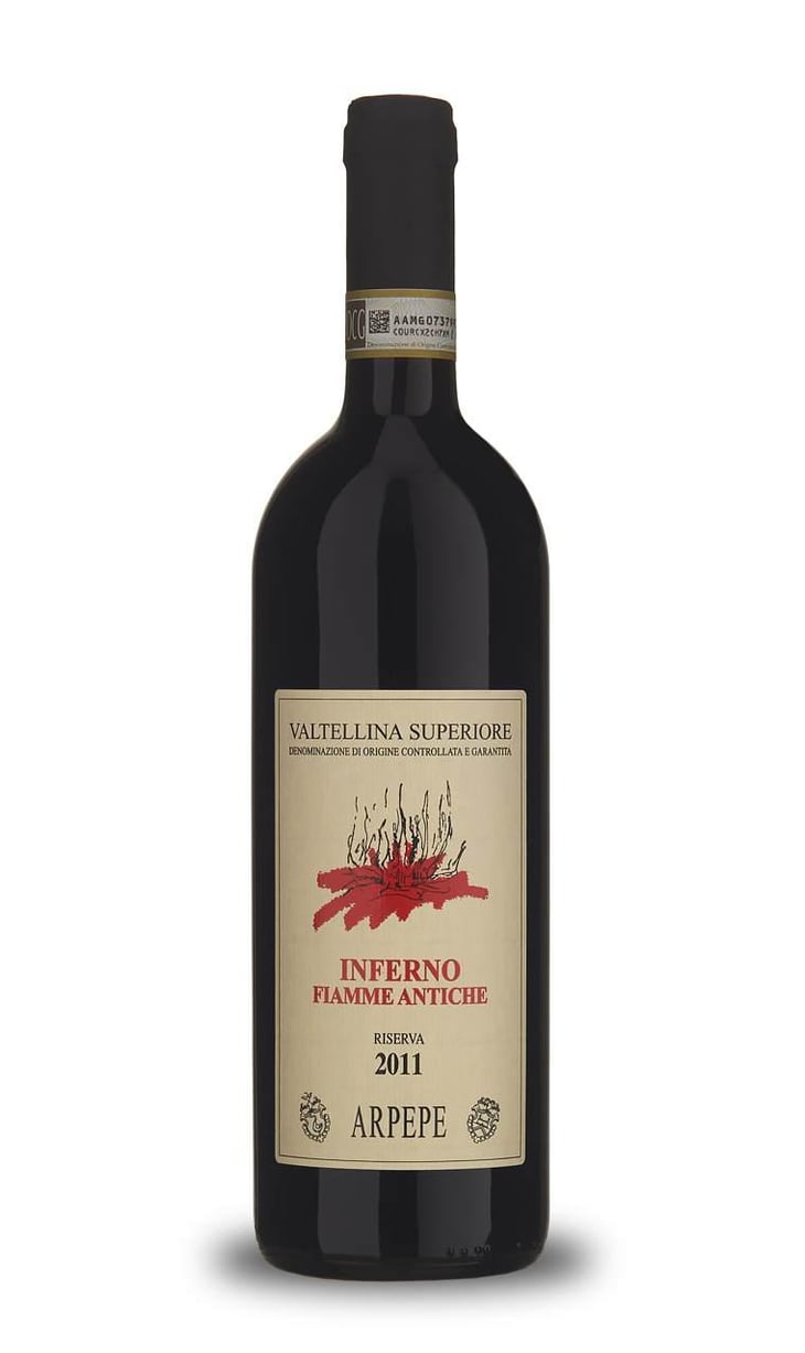 Valtellina Superiore Inferno Riserva Fiamme Antiche - Arpepe - Arturo, Guido, Isabella & Emanuele Pelizzatti Perego -2011