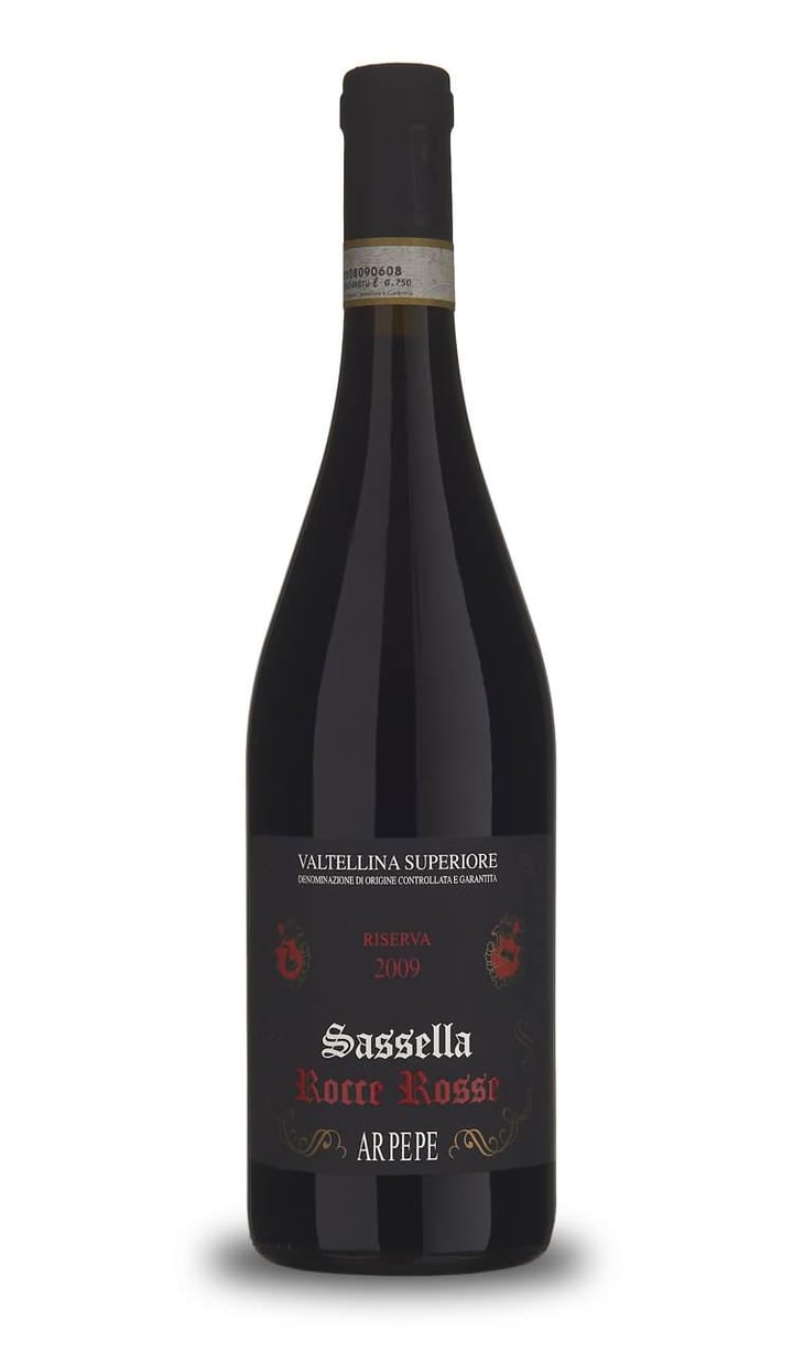 Valtellina Superiore Sassella Riserva Rocce Rosse - Arpepe - Arturo, Guido, Isabella & Emanuele Pelizzatti Perego -2009