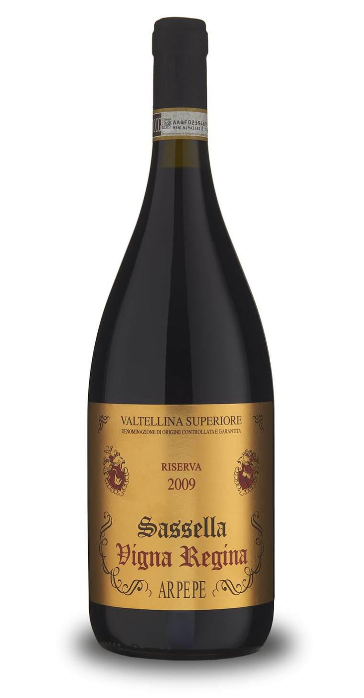 Valtellina Superiore Sassella Riserva Vigna Regina 1,5L - Arpepe - Arturo, Guido, Isabella & Emanuele Pelizzatti Perego -2009