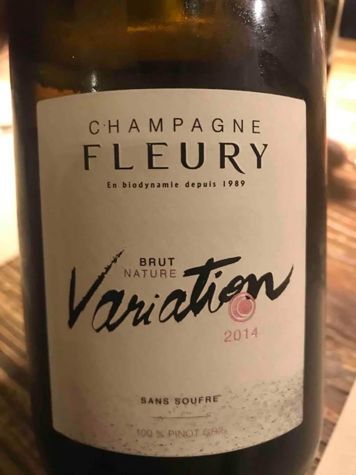 Variation Brut Nature - Champagne Fleury - Morgane, Jean-Sébastien & Benoit Fleury 