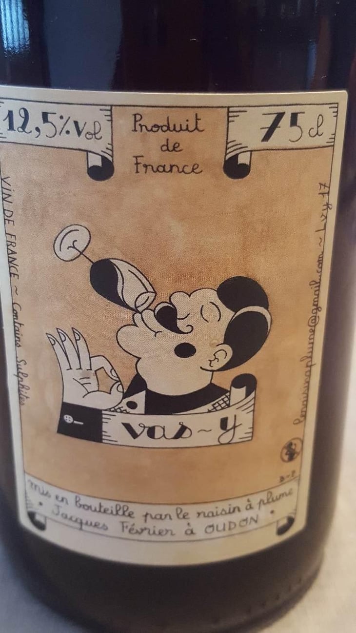 Vas-y - Le Raisin à Plume - Jacques Février 