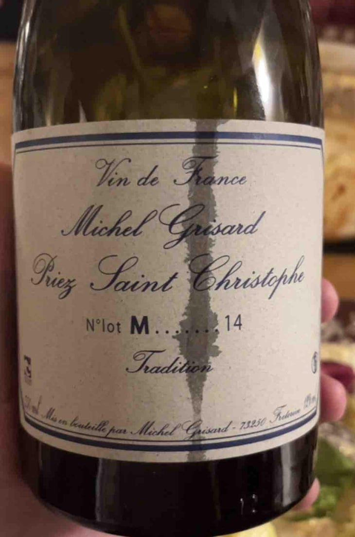 VDF - M....... Tradition - Domaine Prieuré Saint-Christophe - Roselyne & Michel Grisard (Retired) 