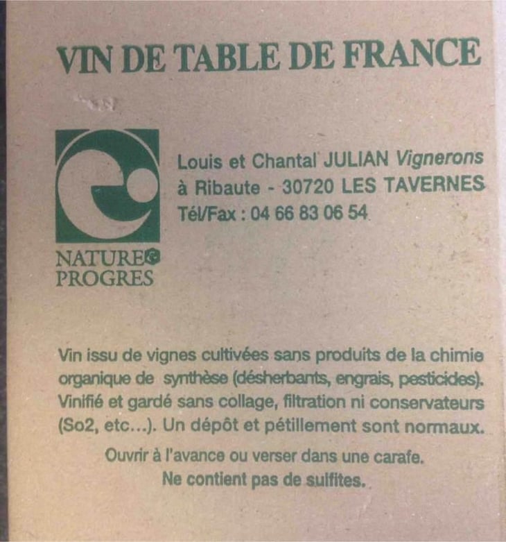 VdT FRANCE Rouge 2020 - Louis Julian - Louis Julian 