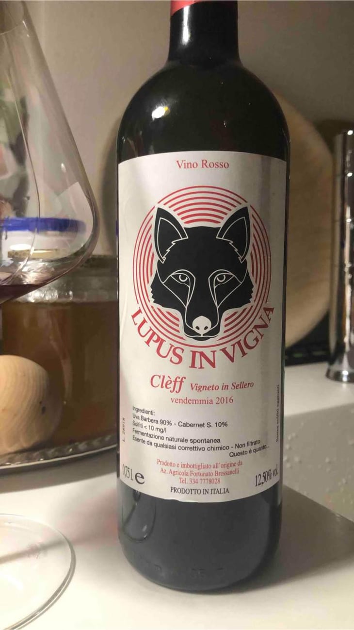 Lupus in Vigna - Az. Agr. Bressanelli Fortunato - Fortunato Bressanelli 