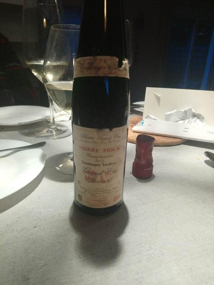 Gewurztraminer Macération Steinert - Domaine Pierre Frick - Jean-Pierre, Chantal et Thomas Frick 