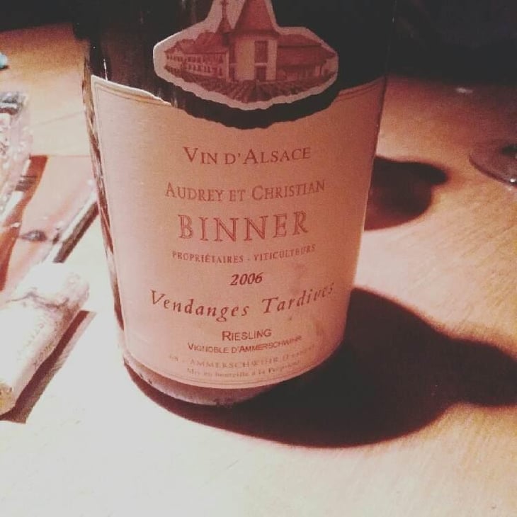 Vendanges Tardives Riesling - Domaine Christian Binner - Christian Binner et son équipe 