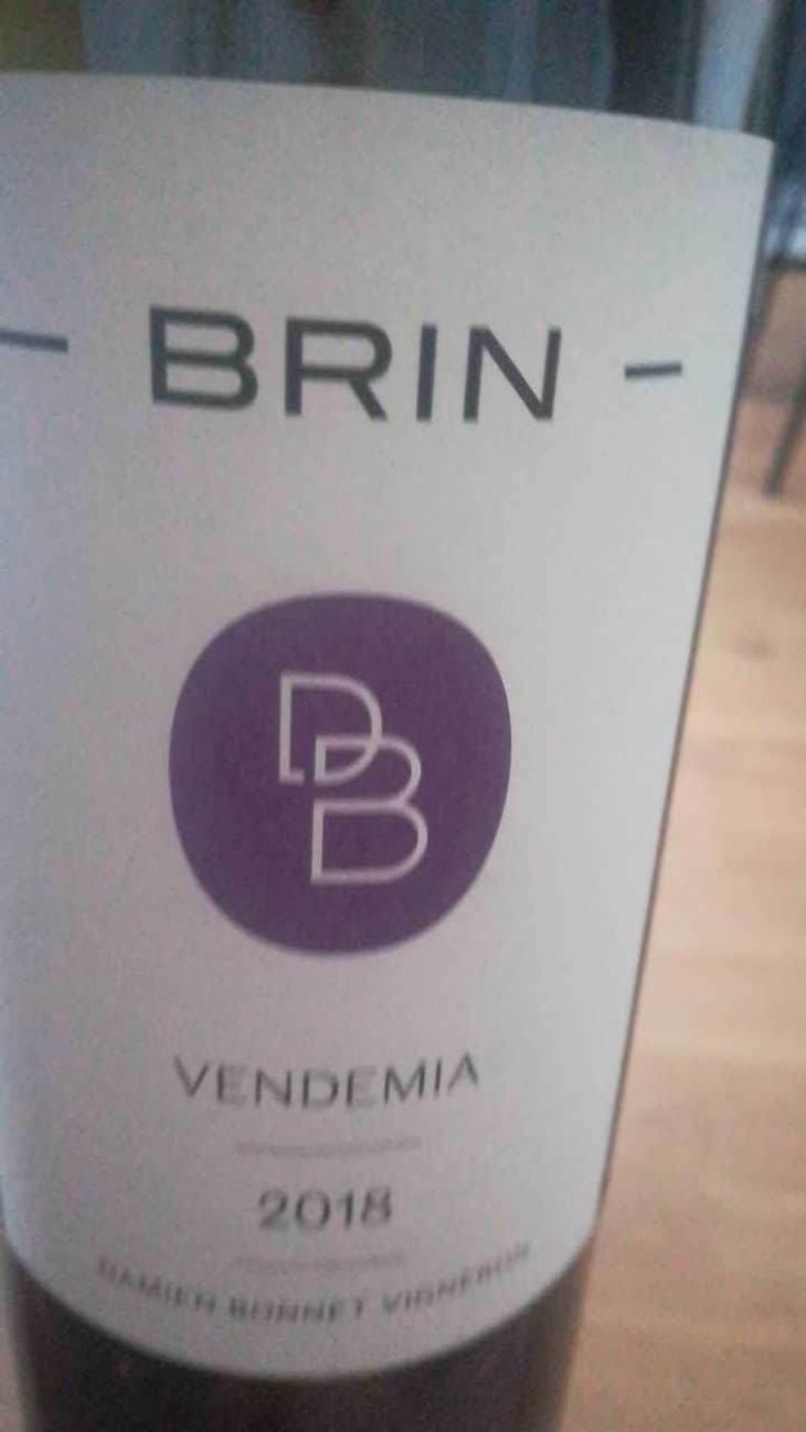 Vendemia - Domaine de Brin - Damien Bonnet 