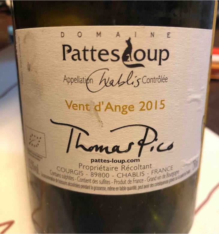 Vent d'Anges - Domaine Pattes Loup - Thomas Pico 