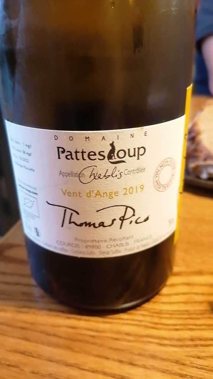 Vent d'Anges - Domaine Pattes Loup - Thomas Pico 