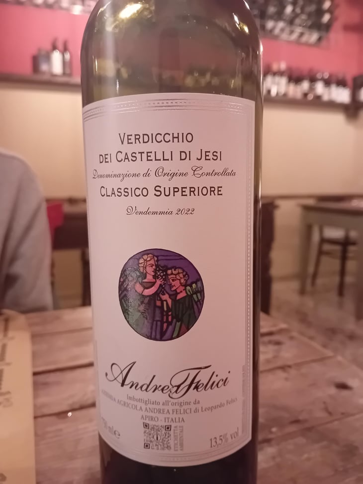 Verdicchio Dei Castelli Di Jesi - Azienda Agricola Andrea Felici - Andrea Felici -2022