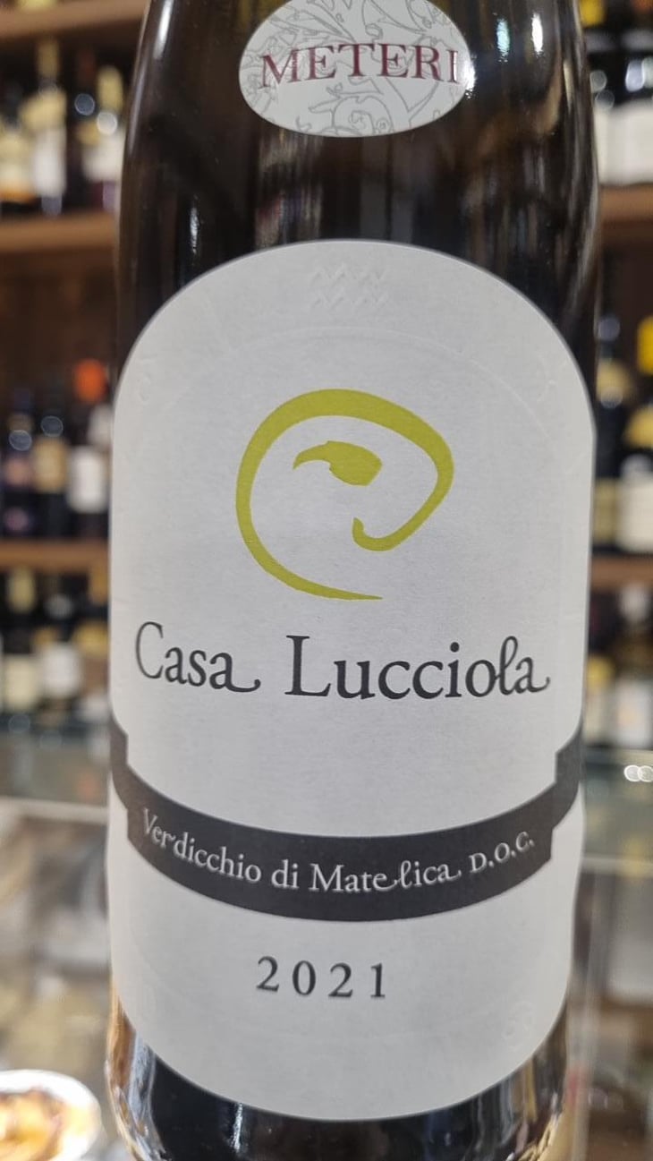 Verdicchio di Matelica DOC – Az. Agr. Casa Lucciola - Casa Lucciola - Cruciani Luca 