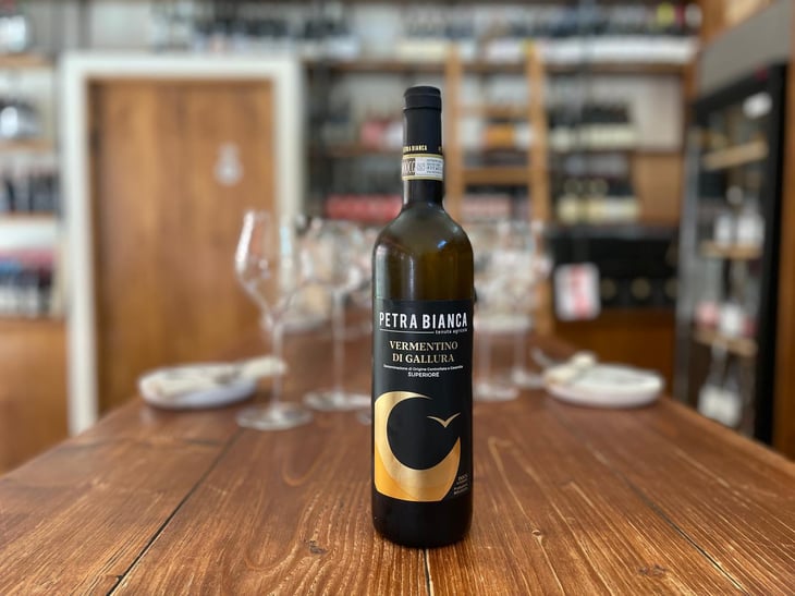 Vermentino di Gallura superiore DOCG - Petrabianca tenuta agricola - Giovanni Comini -2023