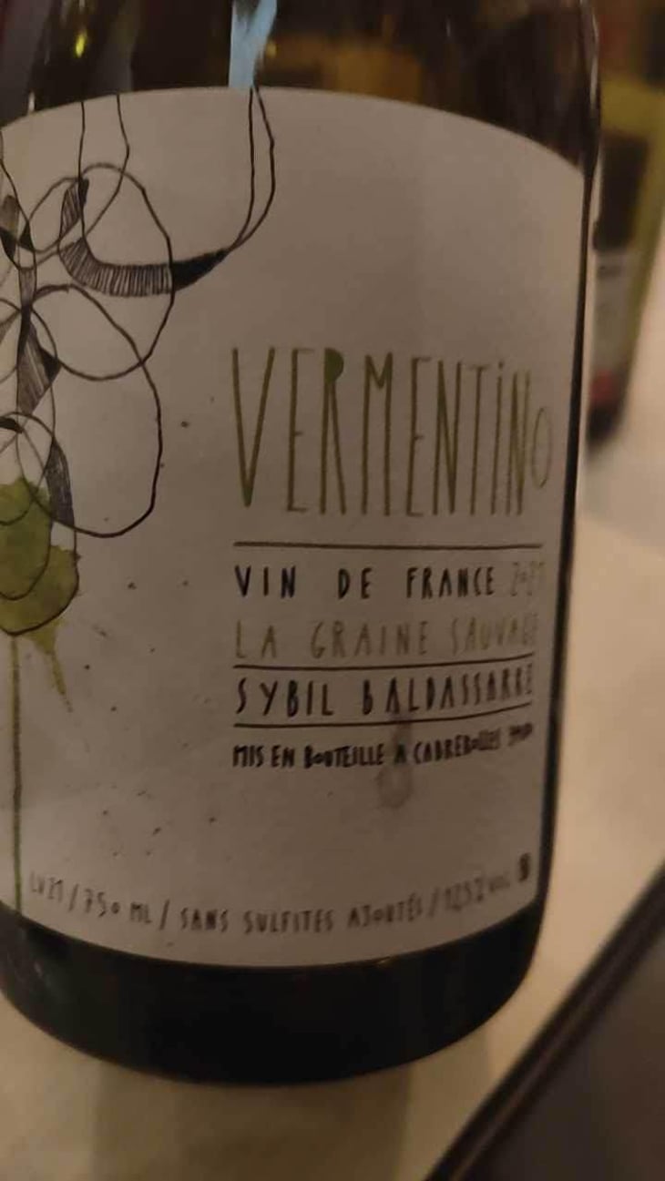 Vermentino - La Graine Sauvage - Sybil Baldassarre 