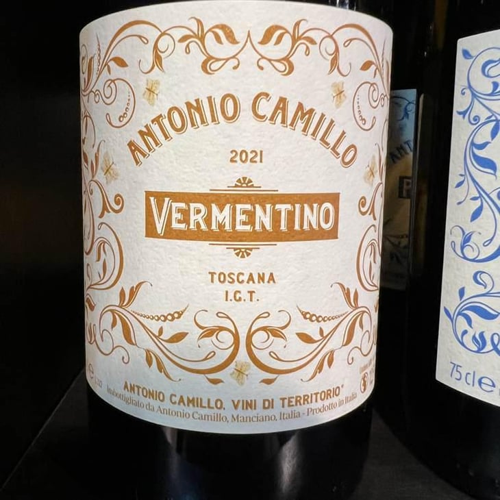 Vermentino - Vini Di Territorio - Antonio Camillo -2019