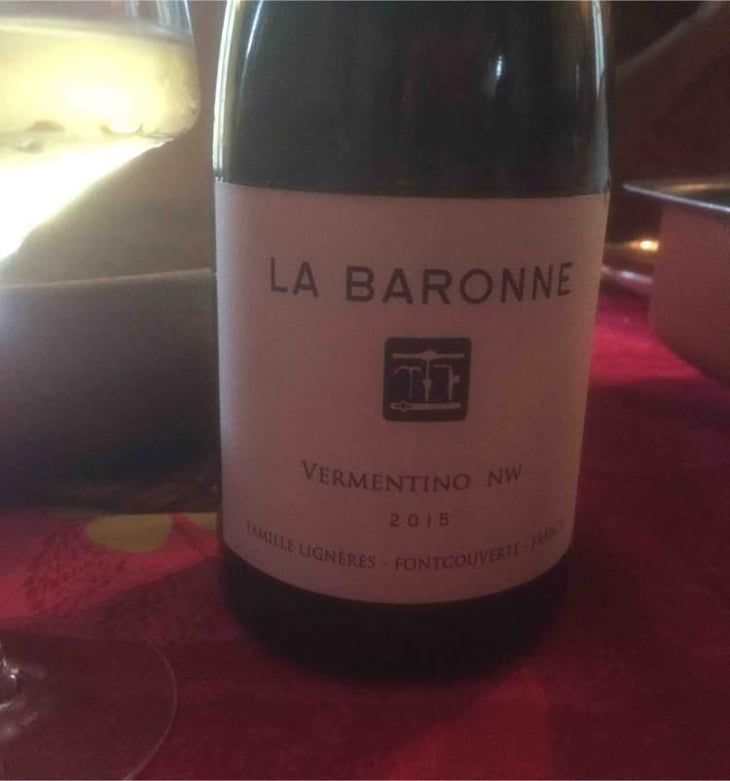 Vermentino NW - Château la Baronne - Famille Lignères 
