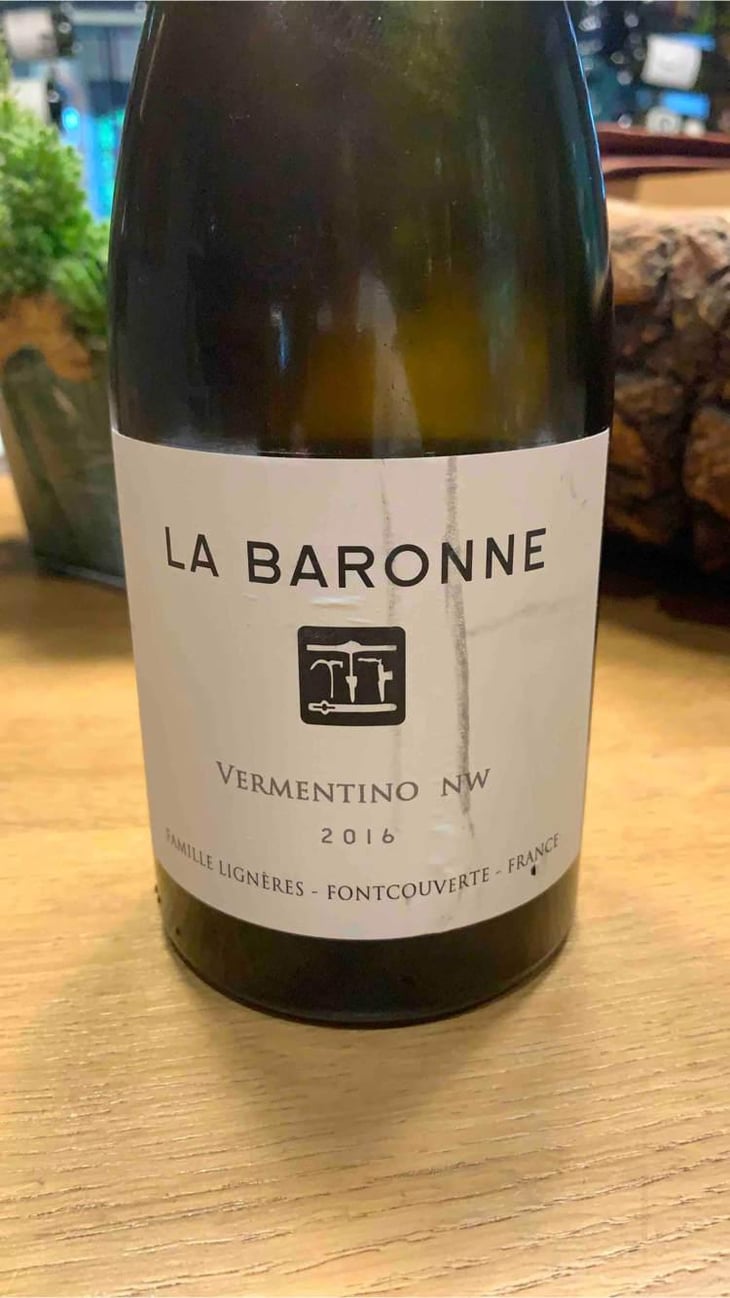 Vermentino NW - Château la Baronne - Famille Lignères 