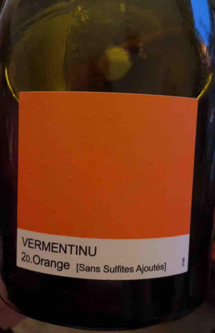 Vermentinu 20.Orange - Les Vignerons d'Aghione - Les Vignerons d'Aghione 