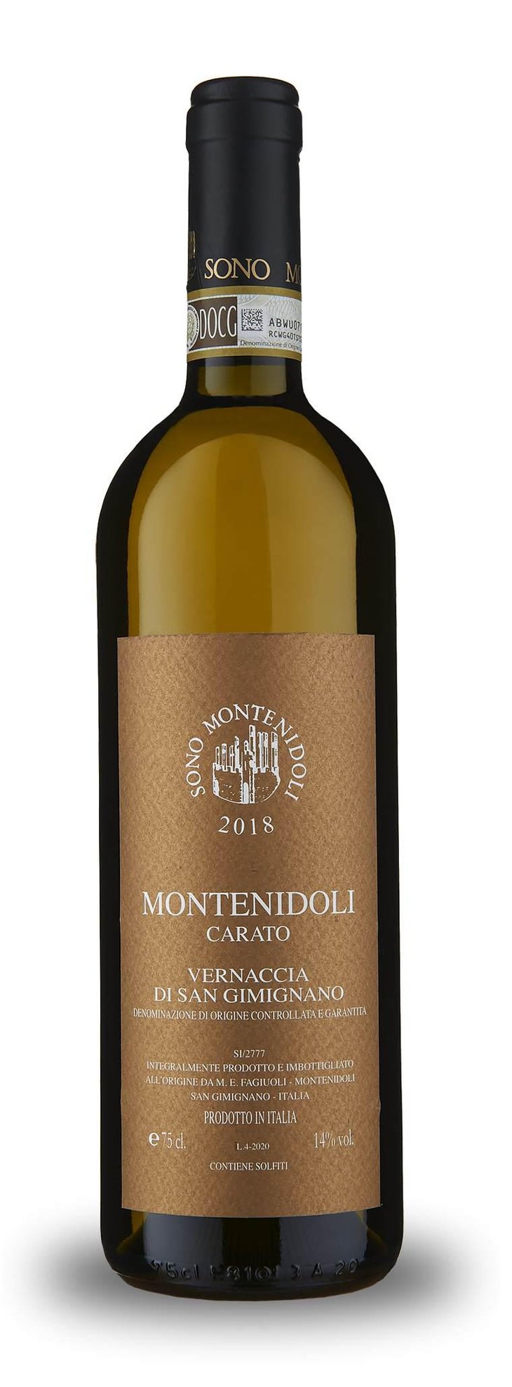 Vernaccia di San Gimignano 'Carato' - Montenidoli Di Maria Elisabetta Fagiuoli - Elisabetta Fagiuoli -2018