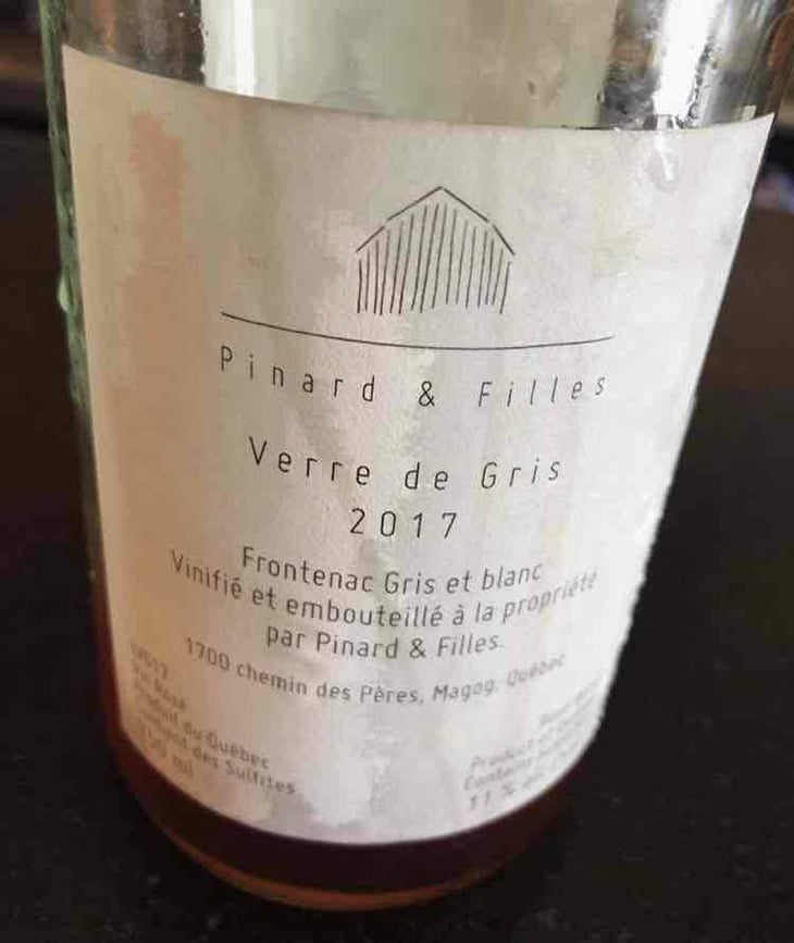 Verre de Gris - Pinard et Filles - Frédéric Simon & Catherine Bélanger 