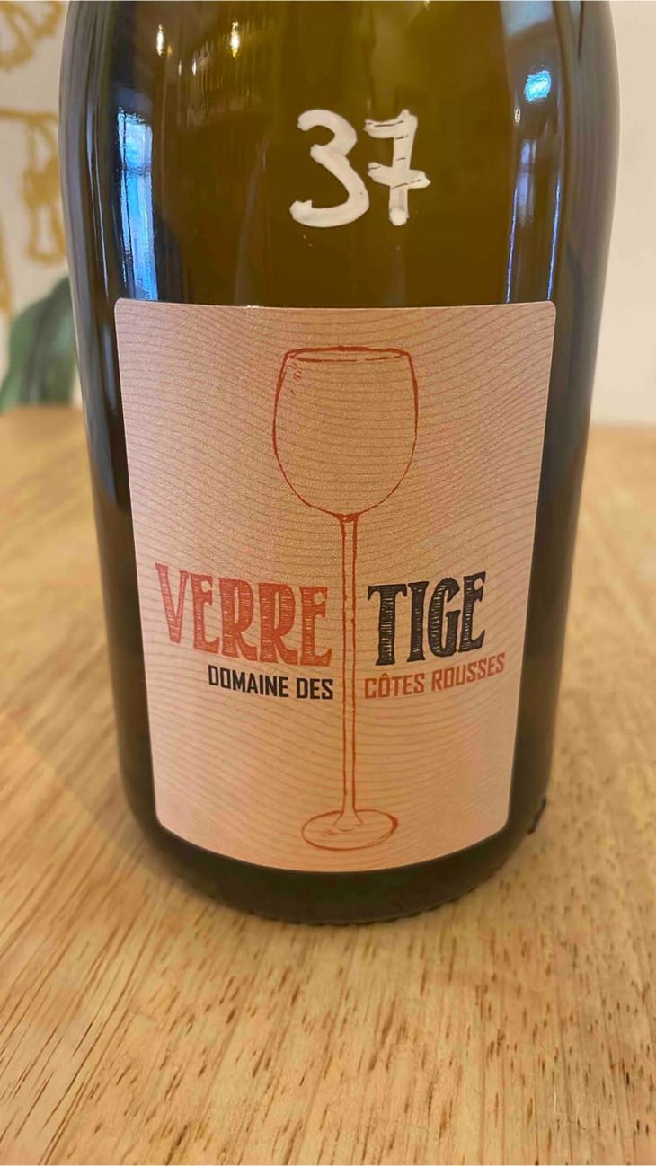 Verre Tige - Domaine des Côtes Rousses - Marielle & Nicolas Ferrand 