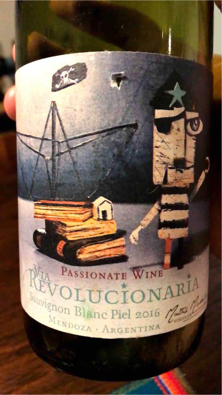 Via Revolucionária Torrontès Brutal - Passionate Wine - Matias Michelini 