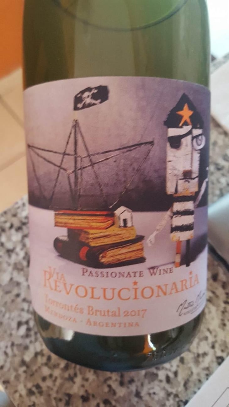 Via Revolucionária Torrontès Brutal - Passionate Wine - Matias Michelini 
