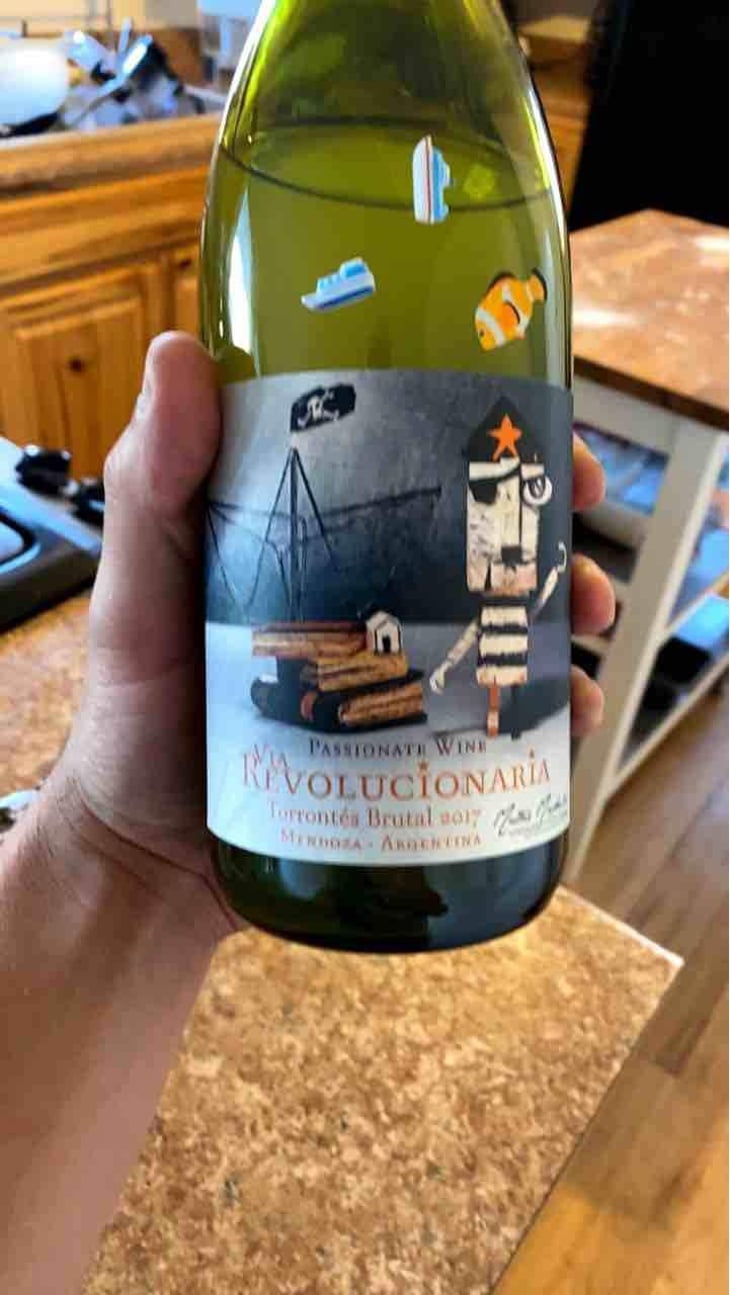 Via Revolucionária Torrontès Brutal - Passionate Wine - Matias Michelini 