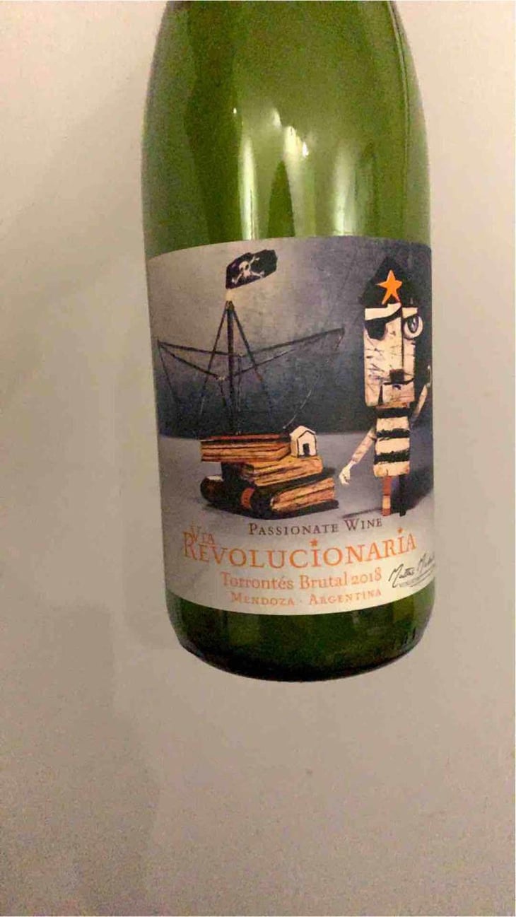 Via Revolucionária Torrontès Brutal - Passionate Wine - Matias Michelini 