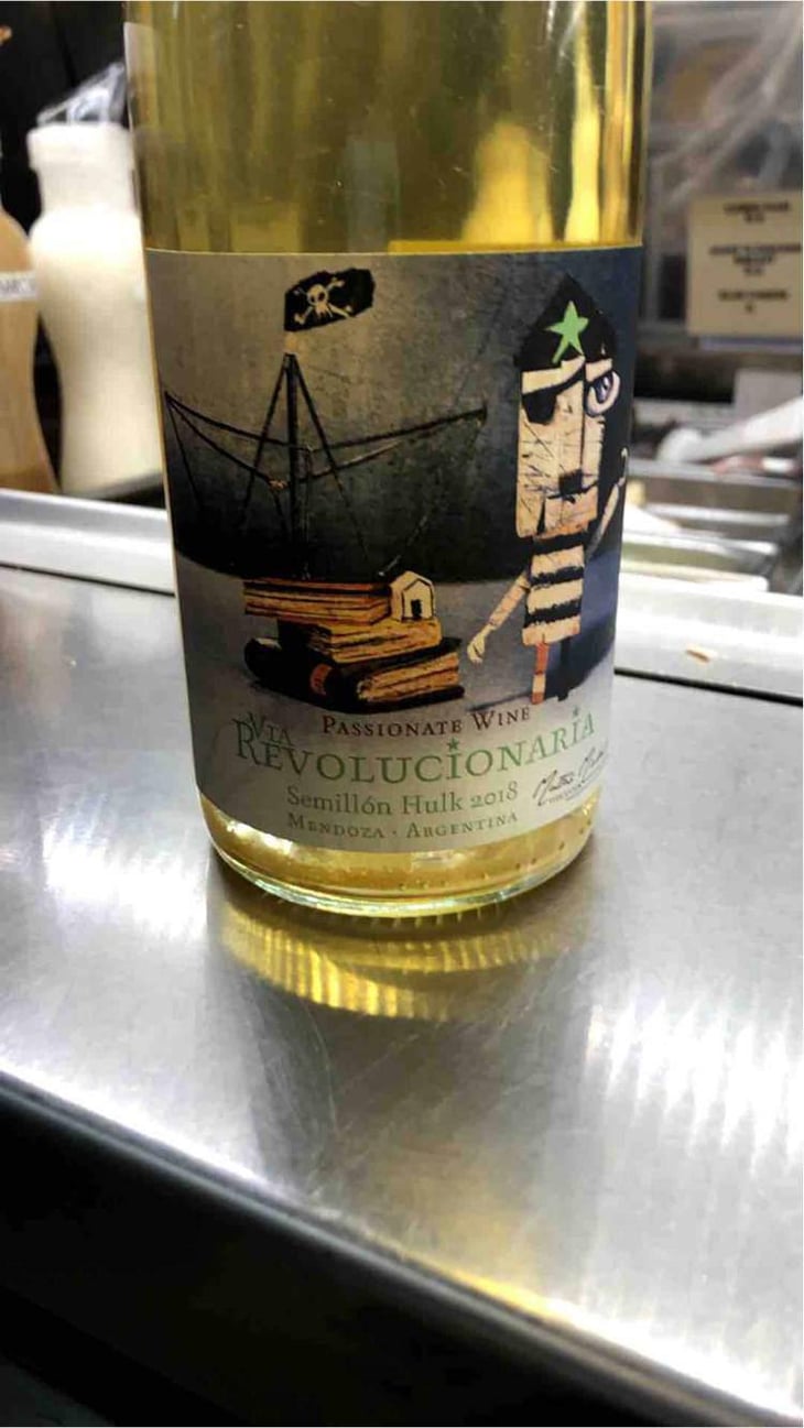 Via Revolucionária Torrontès Brutal - Passionate Wine - Matias Michelini 