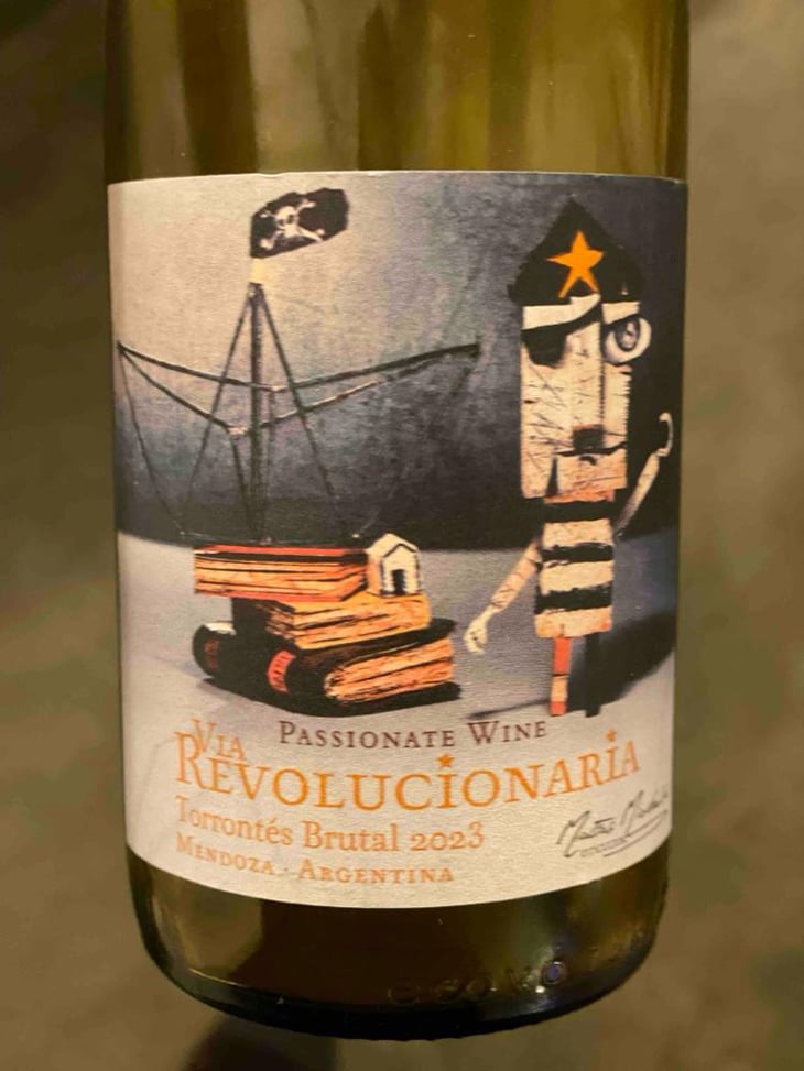 Via Revolucionária Torrontès Brutal - Passionate Wine - Matias Michelini 