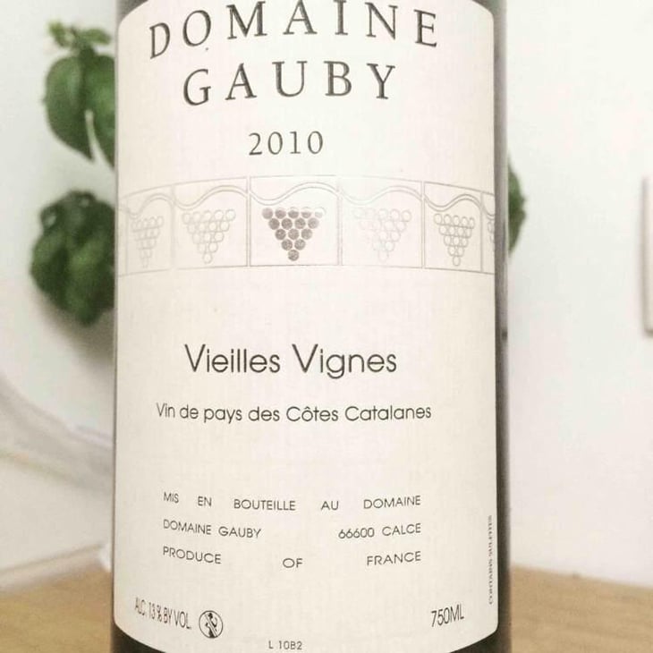 Vieilles Vignes (blanc) - Domaine Gauby - Gerard, Lionel & Ghislaine Gauby 