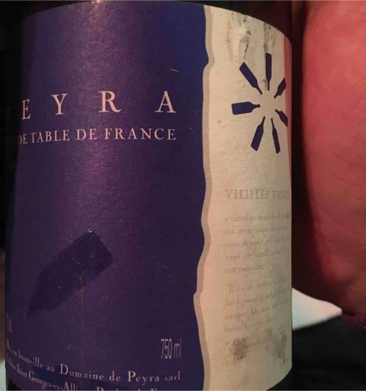 Vieilles VIgnes - Domaine de Peyra - Stéphane Majeune 