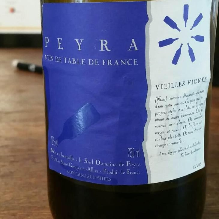 Vieilles VIgnes - Domaine de Peyra - Stéphane Majeune 