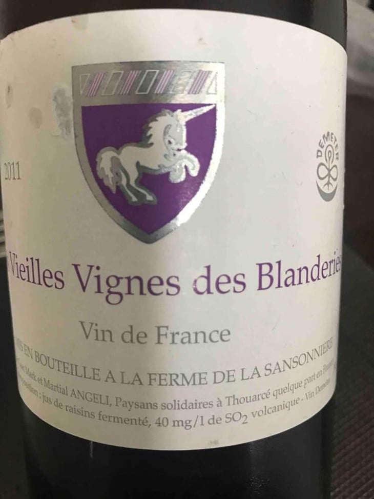 Vieilles Vignes de Blanderies - La Ferme de la Sansonnière - Mark & Martial Angeli et Bruno Ciofi 
