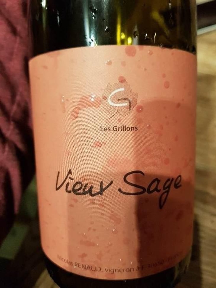 Vieux Sage - Clos des Grillons - Nicolas Renaud 