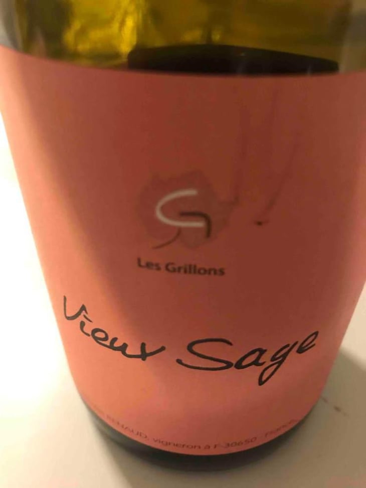 Vieux Sage - Clos des Grillons - Nicolas Renaud 