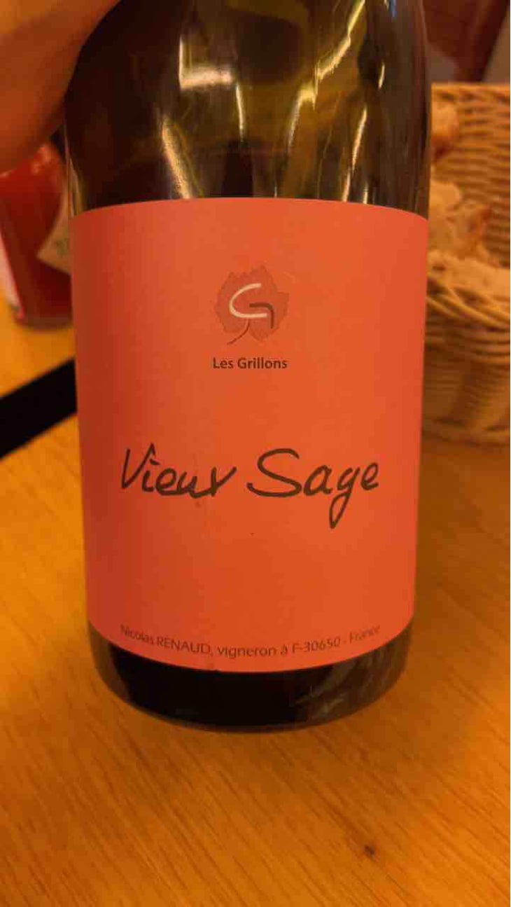 Vieux Sage - Clos des Grillons - Nicolas Renaud 