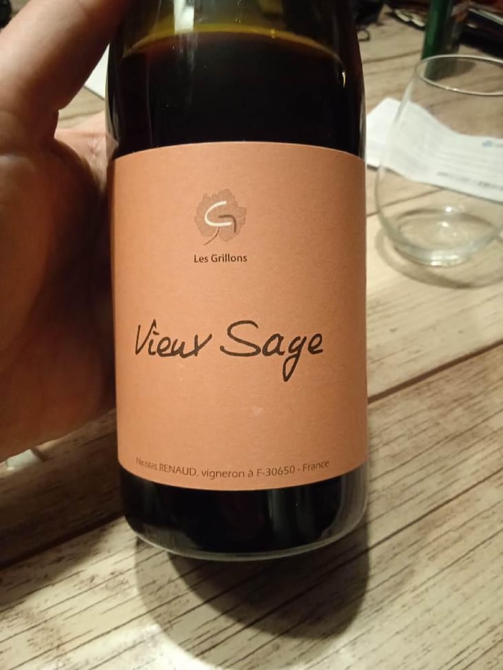 Vieux Sage - Clos des Grillons - Nicolas Renaud 