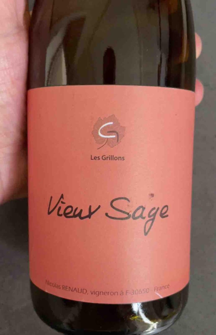 Vieux Sage - Clos des Grillons - Nicolas Renaud 