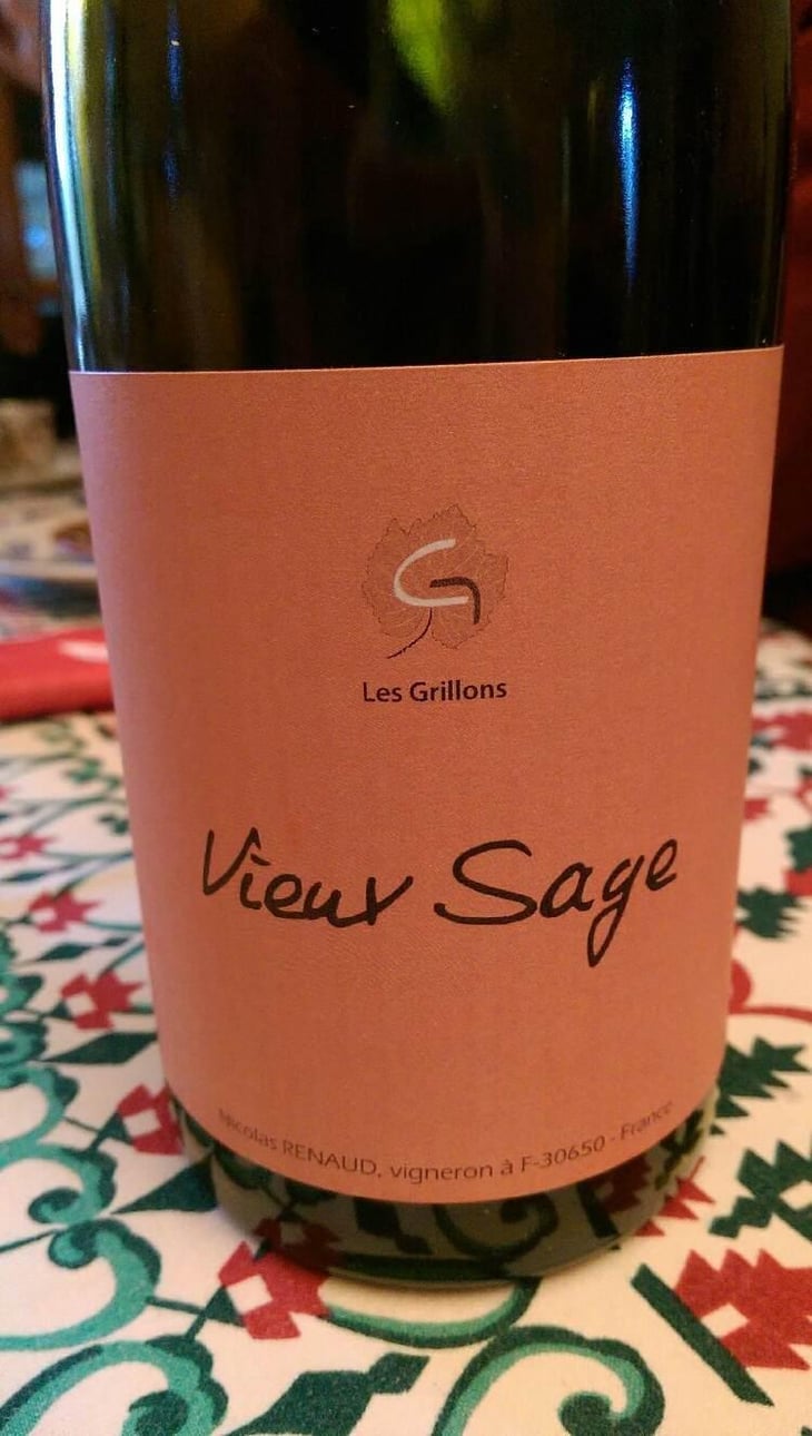 Vieux Sage - Clos des Grillons - Nicolas Renaud 