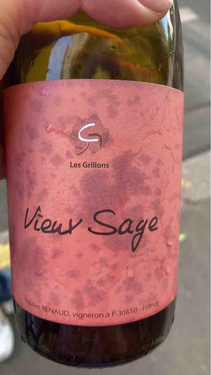 Vieux Sage - Clos des Grillons - Nicolas Renaud 
