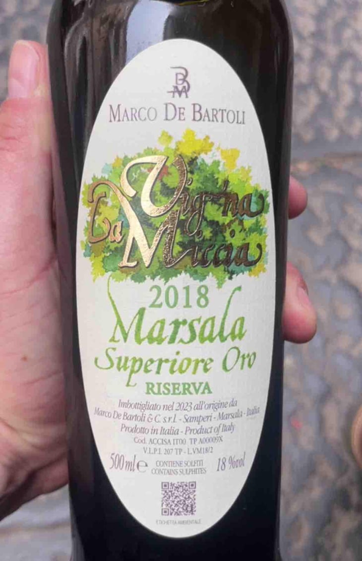 Marsala Superiore Oro 2016 - Marco De Bartoli - Marco De Bartoli -2016