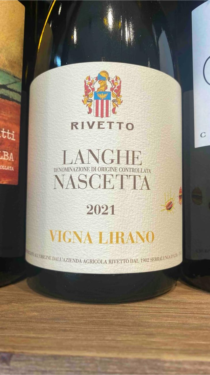 Vigna Lirano Nascetta - Rivetto - Enrico Rivetto 
