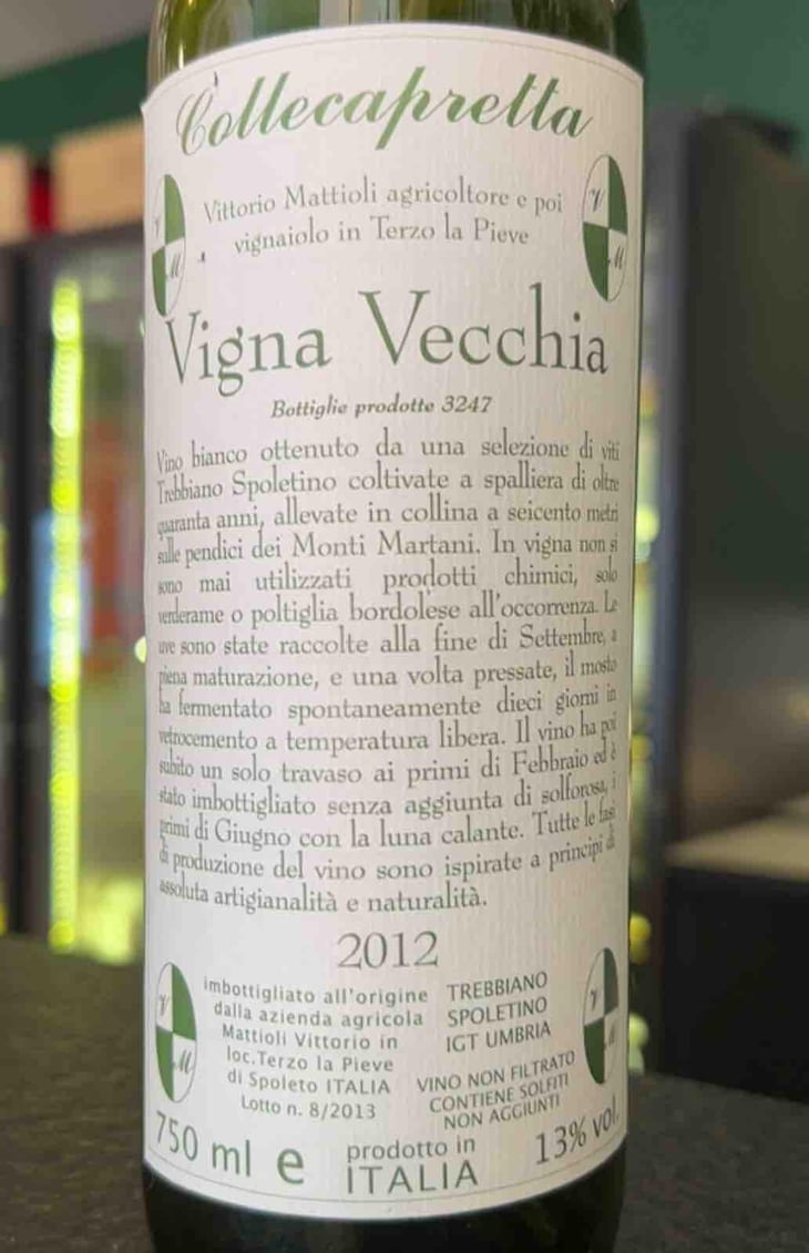 Vigna Vecchia - Collecapretta - Anna & Vittorio Mattioli 